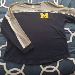 Pink Michigan Sweatshirt